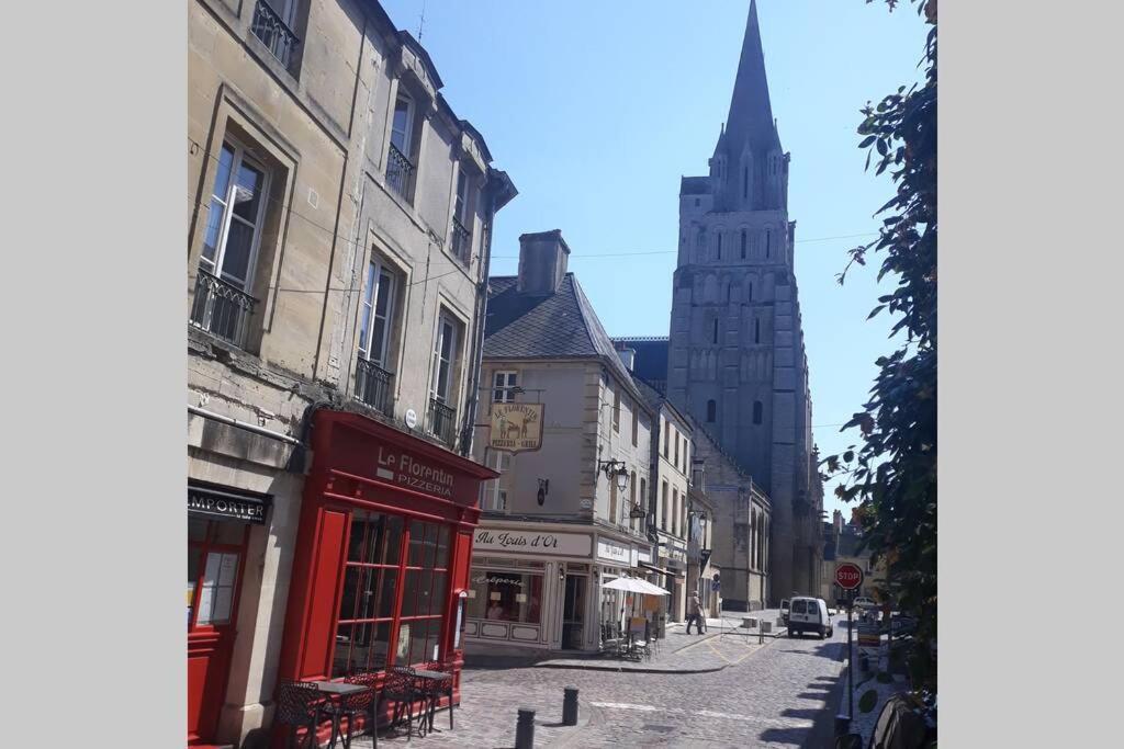 Ferienwohnung Au Coeur Du Vieux Bayeux, Logement De Charme Exterior foto